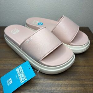 Reef Bondi Bay Cushion Slide Sandals Cameo Rose